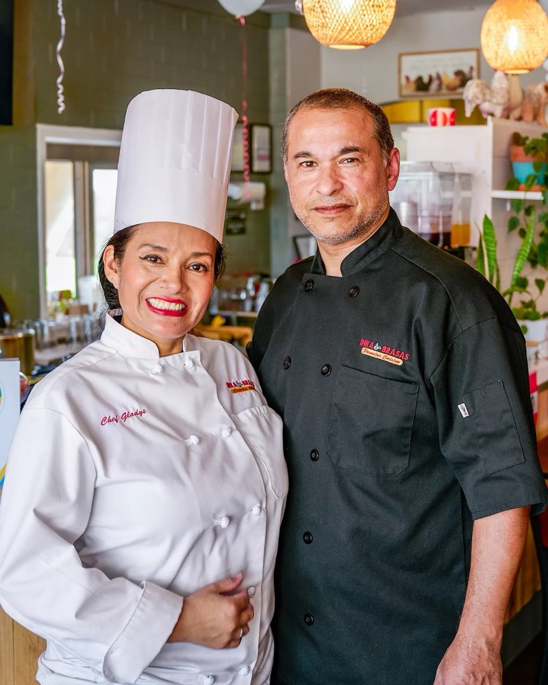 Inka Brasas chefs ready to cater your event